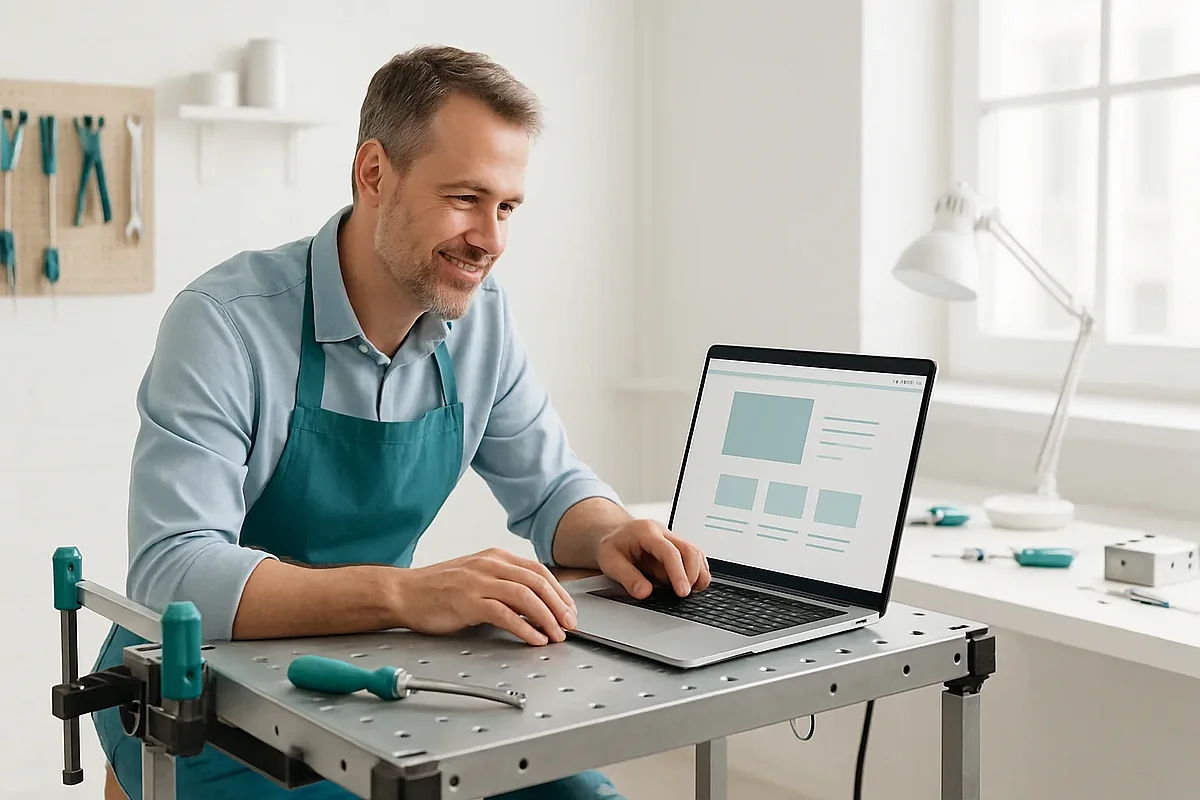 Heller Prüfstand für eine Website vor dem Start – Staging und Test vor dem Go-Live
