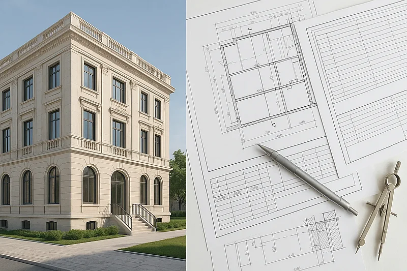 Architekturbüro Leistungsdarstellung: von der Entwurfsplanung bis zur Bauvollendung