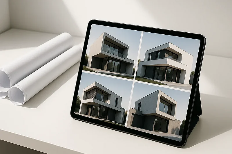 Architekturbüro-Website: Performance-Präsentation mit TYPO3-optimierten Projektseiten